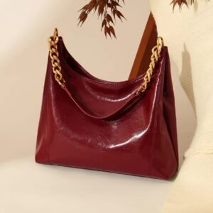 高級感托特包大容量女包包新款單肩腋下包紅色結婚包包新娘包