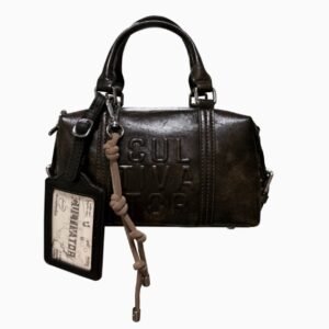 Cultivator 原創小眾復古百搭美拉德卡套斜挎波士頓枕頭包