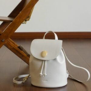 OSEA原創《尋野》東方美學黃玉石背包女雙肩包白色包包