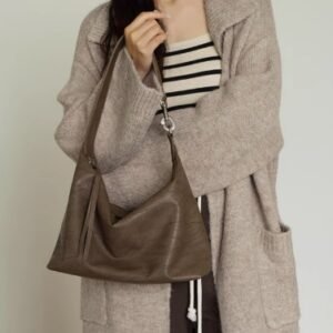 LOSEA原創新中式極簡飯盒包女單肩腋下包