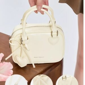 女式手提包日常通勤百搭斜挎包夏小方包波士頓包