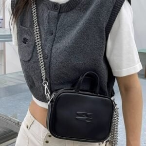 73 CryingCenter 金色方型波士頓豆腐錢包