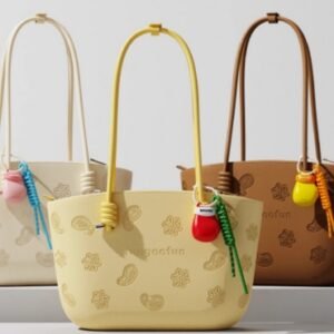 梵高范腰果花包新款可愛大容量托特包女防水防污上班通勤單肩包包