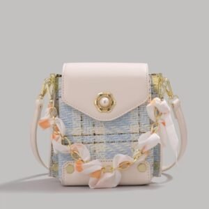 UR小香風洋氣迷你手機包女新款高級感時尚百搭手提斜挎小方包