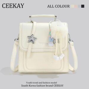 CEEKAY原創小眾設計小型雙肩包包女款時尚百搭高級感小背包
