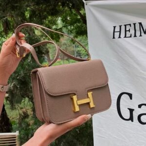 真皮新款包包高級感康康包單肩空姐女包時尚斜挎包豆腐小方包