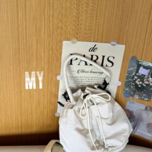 MY原創設計款小錦囊雙肩包多背法手提單肩斜跨包日系多口袋包包女