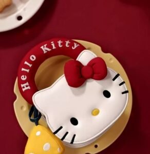 TOUTOU HelloKitty三麗鷗哈囉kt凱蒂貓鏈條斜挎小包生日禮物