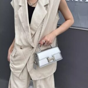 鱷魚紋女包石頭紋小方包春夏出遊斜跨 mini 包真皮單肩女士牛皮小包