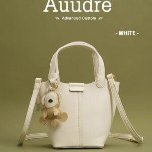 Auudre 高級質感洋氣手提水桶包包女式新款外出通勤斜挎包小包
