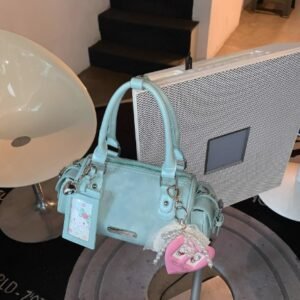 ParoParo 活力歐若風春夏新款保齡球包包手提斜挎波士頓包少女感