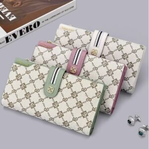 英皇保羅防盜刷長款錢包女新款錢包卡包一體大容量手拿包女款