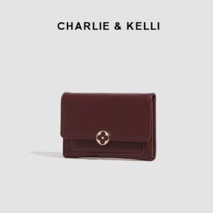官網小c&k旗艦店高檔女士短款拉鍊零錢包簡約小巧卡包百搭錢包潮
