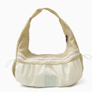 美式運動棒球設計感單肩包包女2024秋新款大容量腋下雲朵包