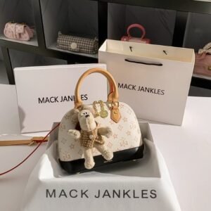 MACK JANKLES 輕奢精緻撞色貝殼包包女式新款高顏值手提單肩包